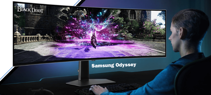 Información de los monitores samsung odyssey