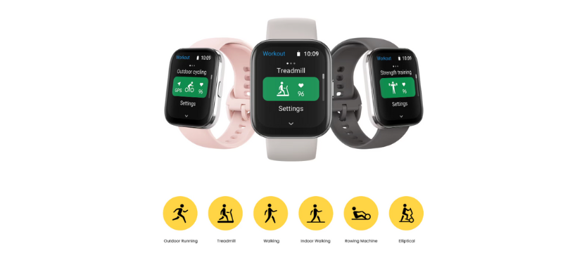 modos deportivos amazfit bip 5 unity